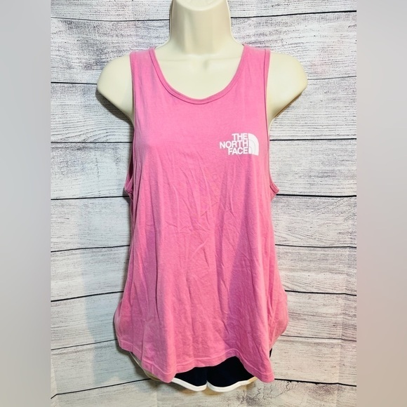 The North Face Simple Logo Tank in Sunset Mauve Sz Medium - Picture 1 of 4
